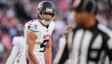 Drake London focused on team result despite standout performance in New England