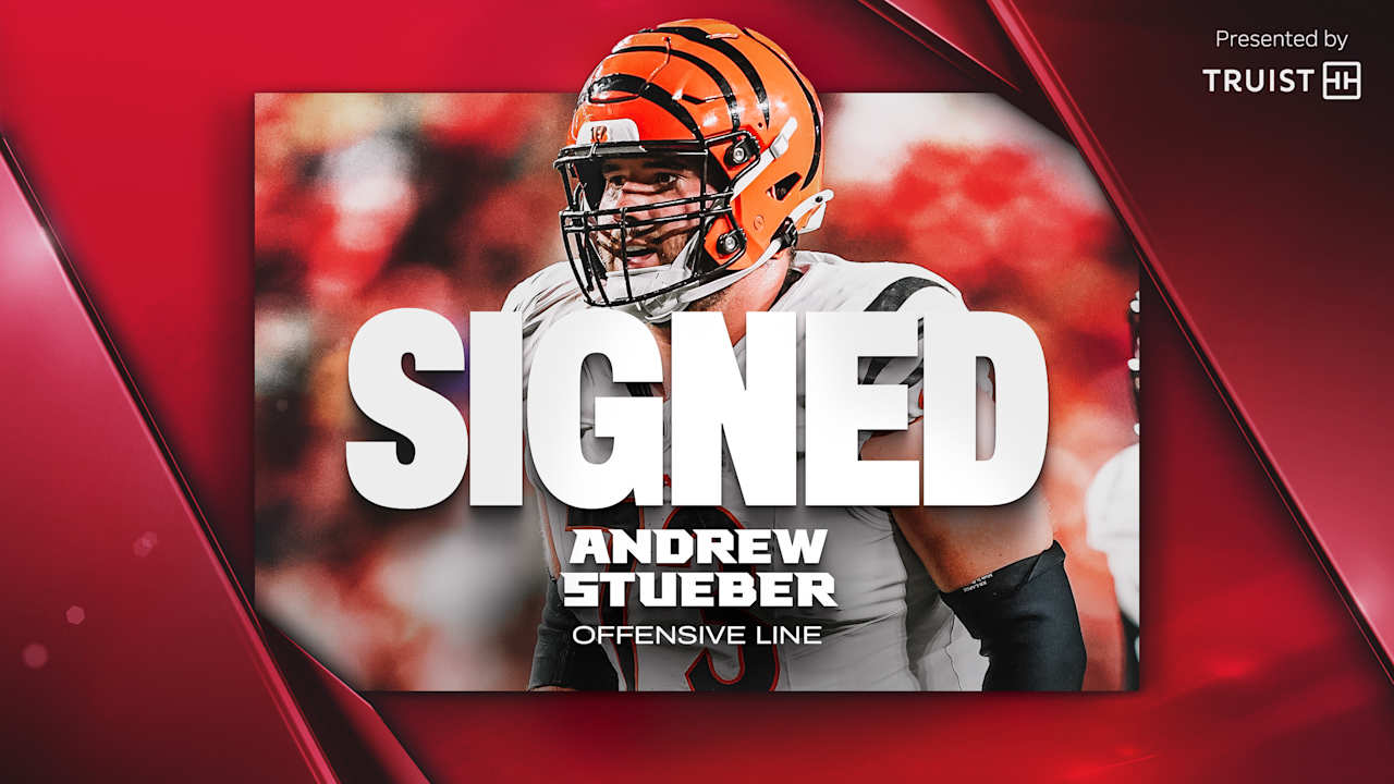 Falcons sign offensive lineman Andrew Stueber