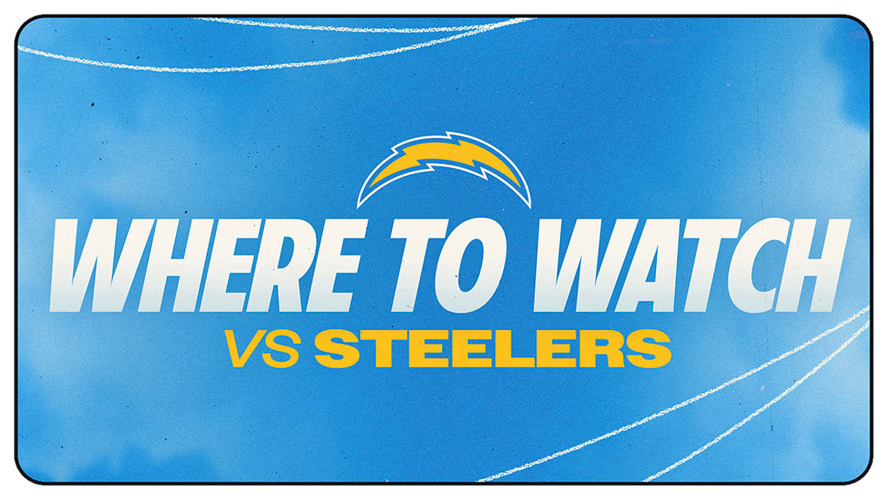 Where to Watch Chargers vs. Steelers Week 10 Coverage Map 2025
