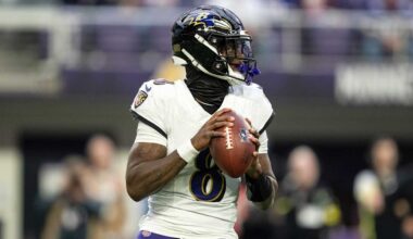 Ravens QB Lamar Jackson (ankle) good to go Sunday vs. Jets