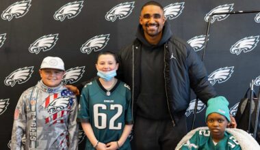 Jalen Hurts to wear cleats designed by Children's Hospital of Philadelphia patients