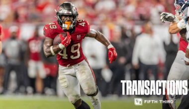 Tampa Bay Buccaneers Transactions | Oct 9