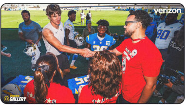 Bolts Host 6th Annual T.A.P.S. Visit Ahead of Salute to Service Game