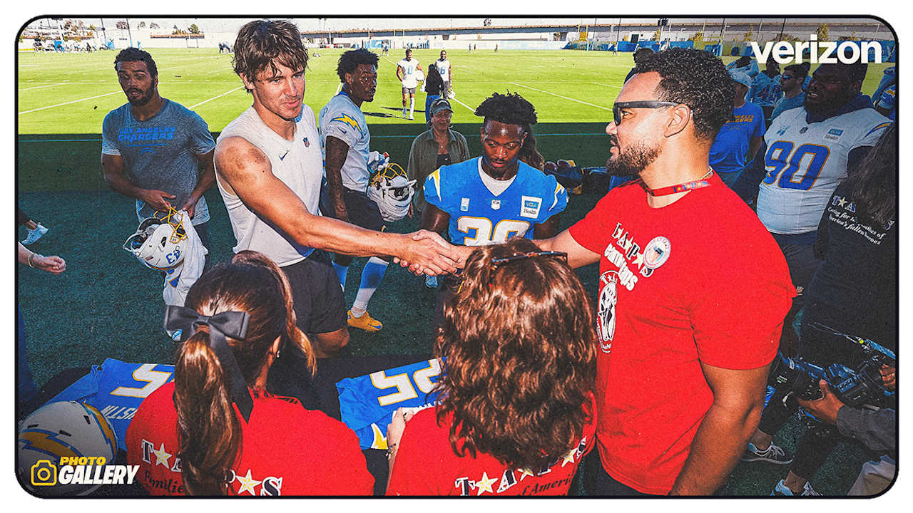 Bolts Host 6th Annual T.A.P.S. Visit Ahead of Salute to Service Game
