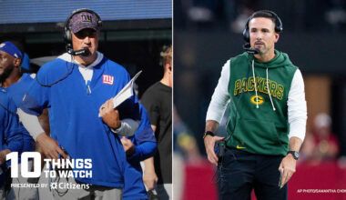 10 things to watch in Giants vs. Packers
