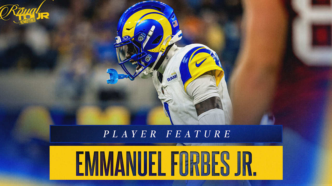 One year after being waived by Commanders, cornerback Emmanuel Forbes Jr. thriving with Rams