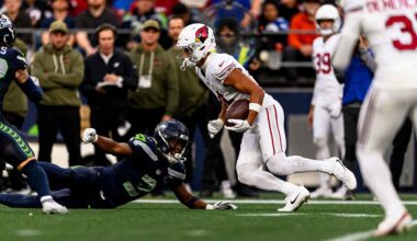 Cardinals WR Michael Wilson gets chance as WR1 with Marvin Harrison Jr. out with appendix surgery