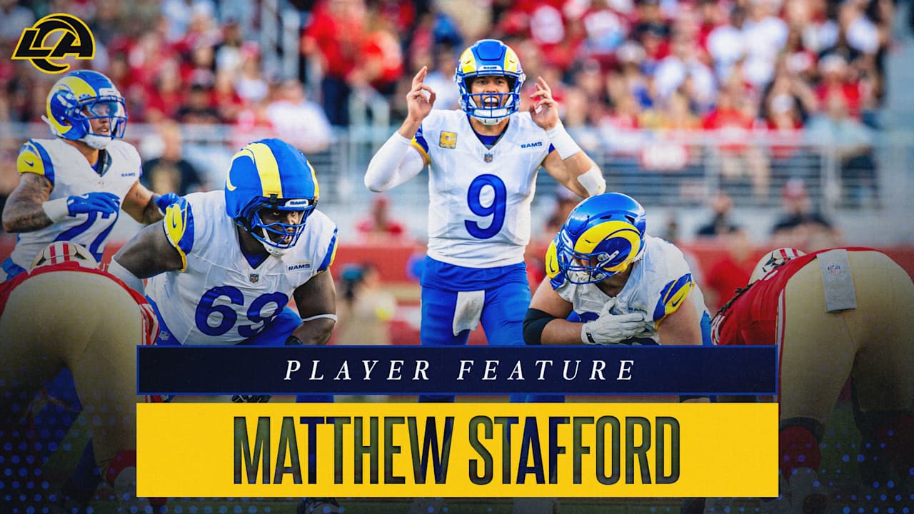 Rams quarterback Matthew Stafford continues to beat the blitz with quick processing and varied approaches