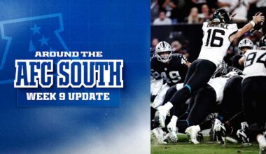 Colts remain first in division after Week 9 loss to Steelers