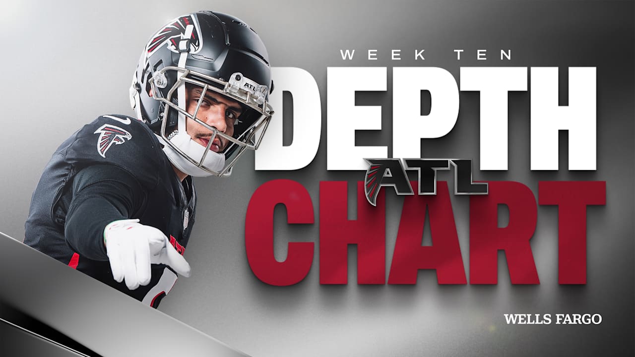 Falcons' Week 10 depth chart released
