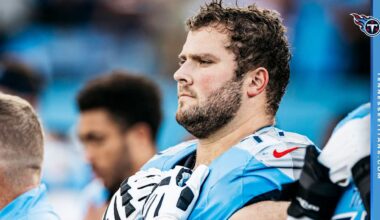 Titans Guard Peter Skoronski Nominated for Art Rooney Sportsmanship Award