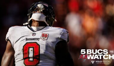 5 Bucs to Watch Against the Patriots in Week 10
