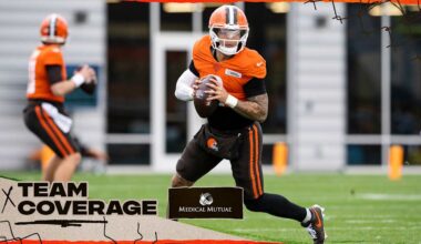 Dillon Gabriel prepares for Ravens in Week 11