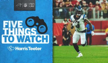 5 things to watch as Panthers look to bounce back versus Rams