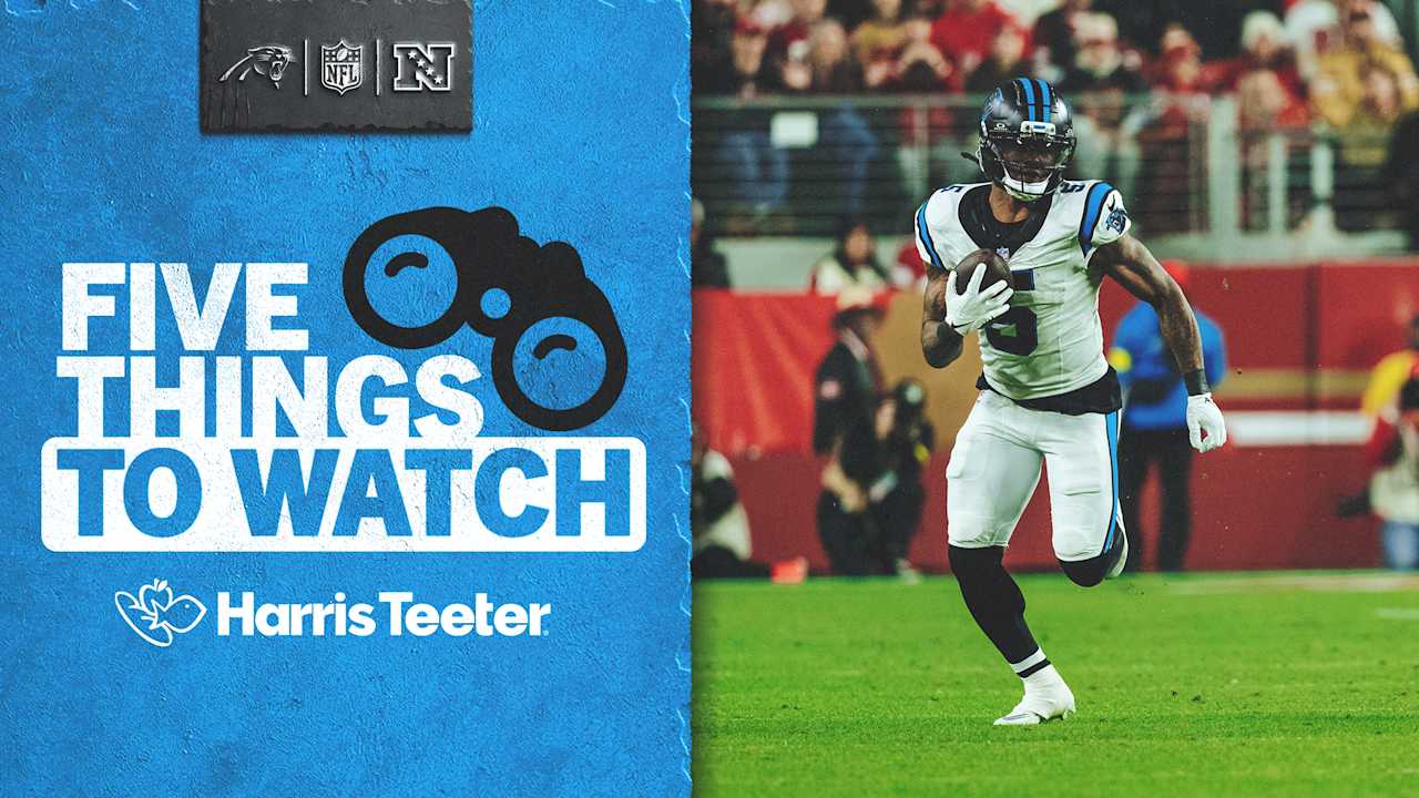 5 things to watch as Panthers look to bounce back versus Rams