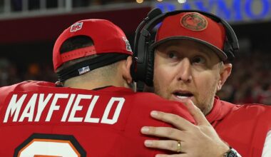 Liam Coen and Baker Mayfield, Tampa Bay Buccaneers