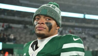 New York Jets quarterback Justin Fields