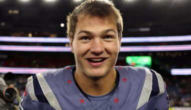 New England Patriots QB Drake Maye