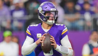 Vikings injury notes from KOC, including a J.J. McCarthy update