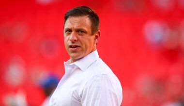 Brett Veach before the Chicago Bears preseason matchup - 2025