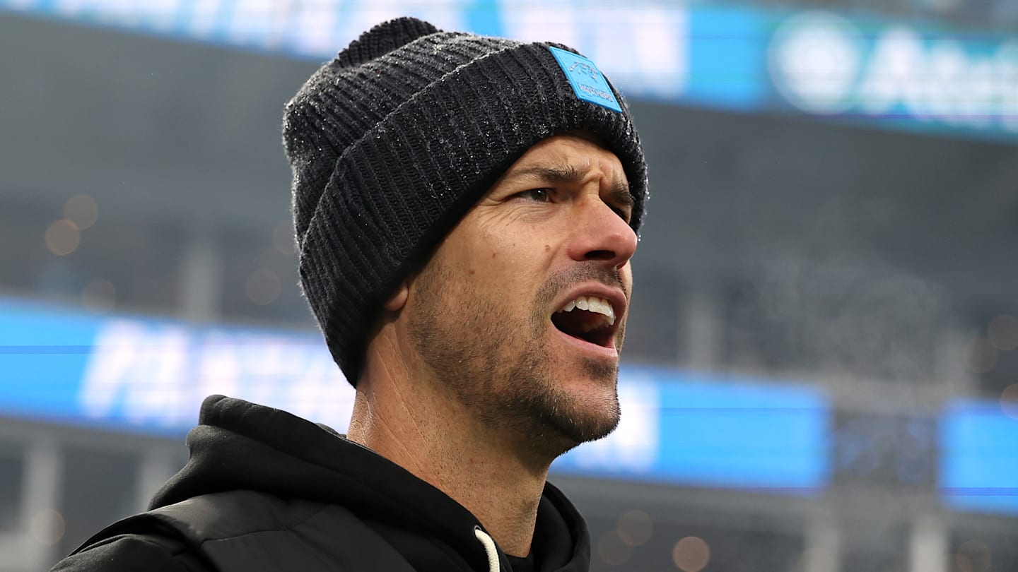 Carolina Panthers head coach Dave Canales