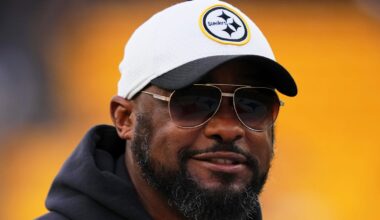 Pittsburgh Steelers HC Mike Tomlin