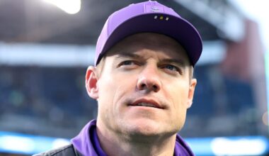 Minnesota Vikings head coach Kevin O'Connell