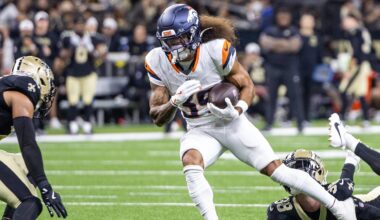 Broncos Cut Ties With Preseason Standout After Signing Vet WR