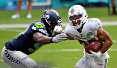 Seahawks release Jerry Rice's son and former University of Washington star RB