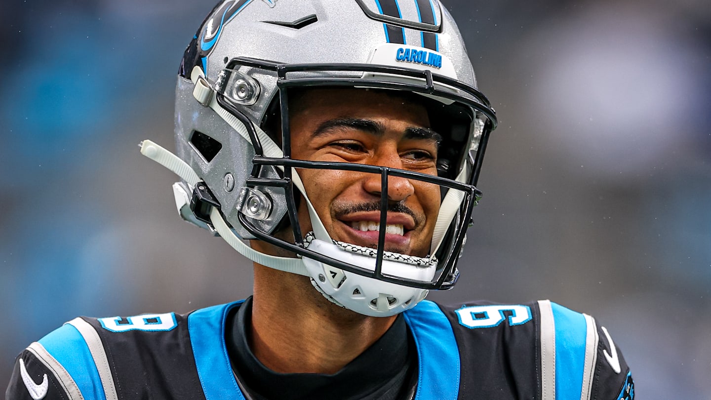 Carolina Panthers quarterback Bryce Young