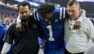 Three Colts Starters Miss Practice on Early Injury Report