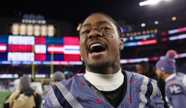 New England Patriots wide receiver Stefon Diggs