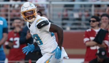 Chargers get great news at RB with roster move, just not with Omarion Hampton yet