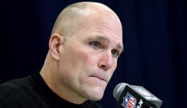 Baltimore Ravens general manager Eric DeCosta