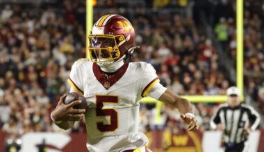 Commanders coordinator reveals key goal for Jayden Daniels