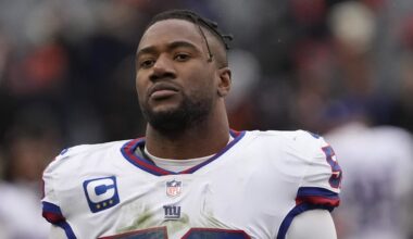 Bobby Okereke Named Giants Nominee for Prestigious League Award