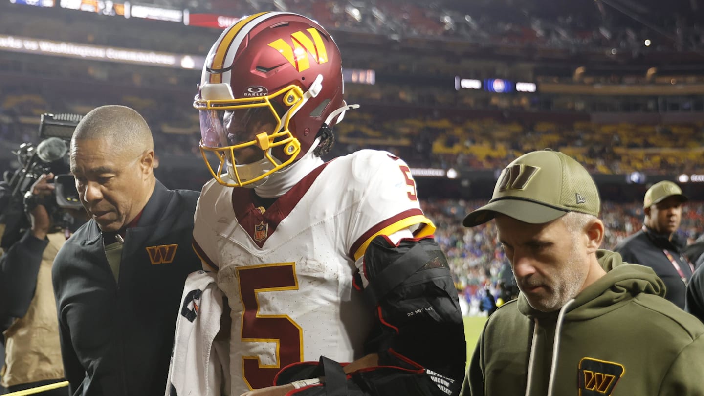 Commanders Finally Get Some Good News on Jayden Daniels's Status