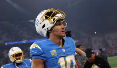 Chargers QB Justin Herbert's injury comeback compared to Bills' Josh Allen