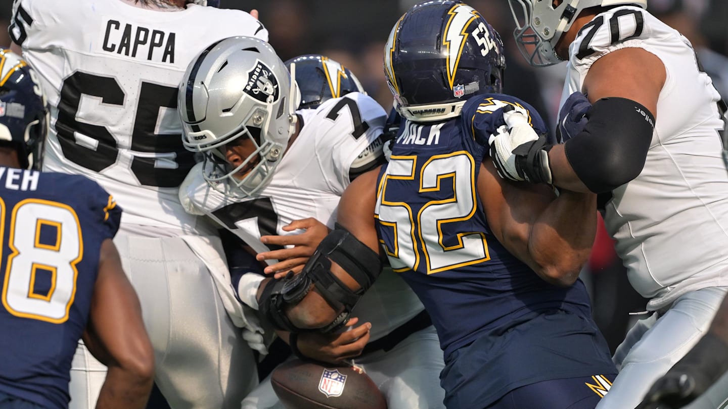 Why the Raiders' Offensive Issues Go Far Beyond Geno Smith