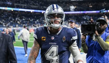 Cowboys' Dak Prescott calls out officials for awful penalty in loss to Lions
