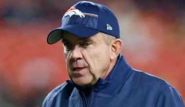 Denver Broncos head coach Sean Payton