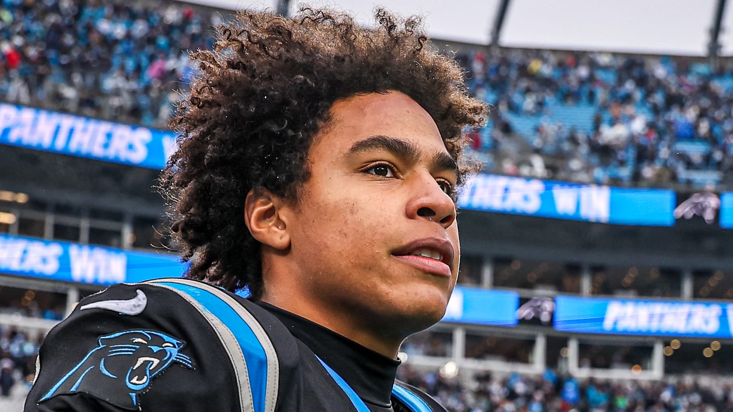 Carolina Panthers wide receiver Jalen Coker