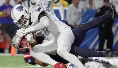 Second Bills' DE joins injured Joey Bosa, two other non-participants on sideline