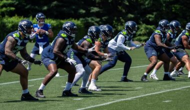 The Seahawks might be forced into a much-needed change on the offensive line