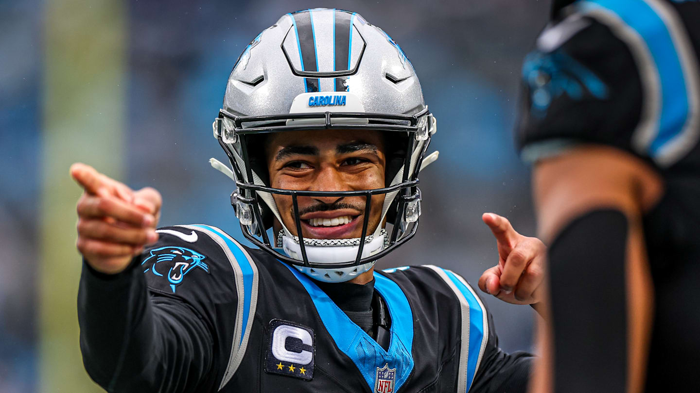 Carolina Panthers quarterback Bryce Young