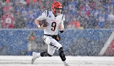 Bengals QB Joe Burrow is the Best in the NFL in 4 Categories Since 2021, All of Which Are in Play Sunday at Buffalo