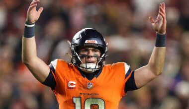 Denver Broncos QB Bo Nix