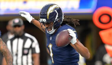 Quentin Johnston injury watch starts for Chargers ahead of Week 14