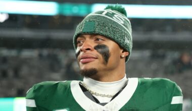 New York Jets quarterback Justin Fields