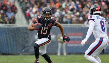 Absence of Bears' WR Rome Odunze pushing odds way in Packers' favor